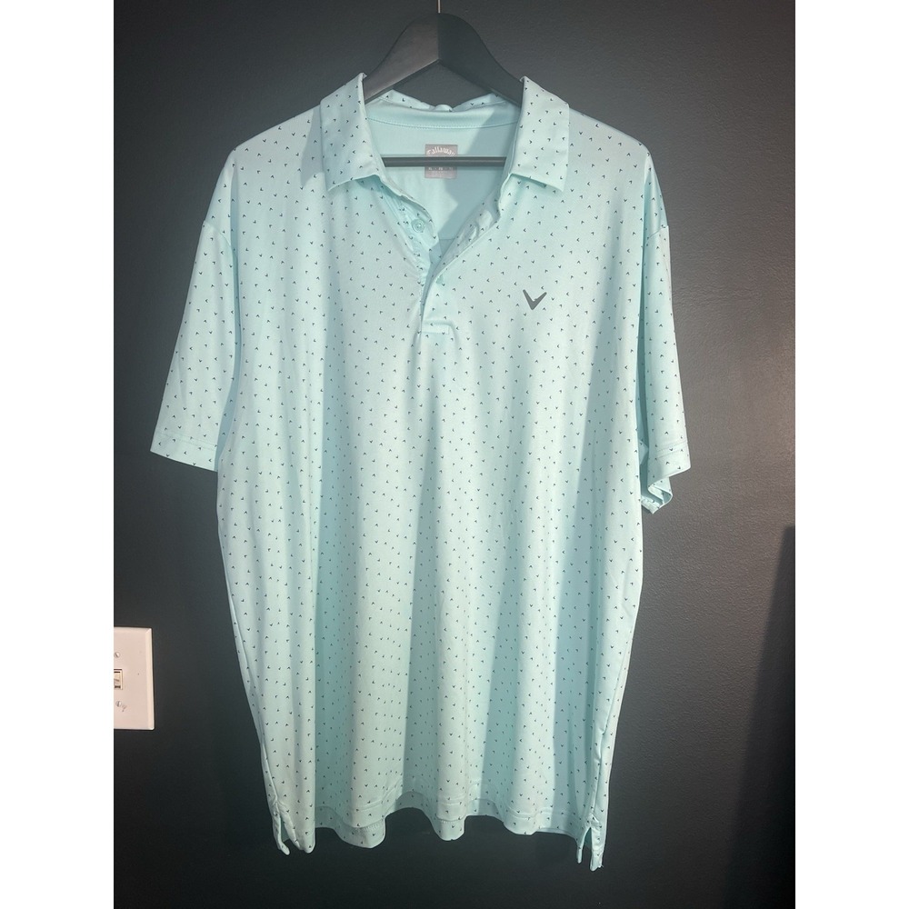 Callaway Men's Performance Short Sleeve Golf Polo‎ (XL , Limpet Shell)